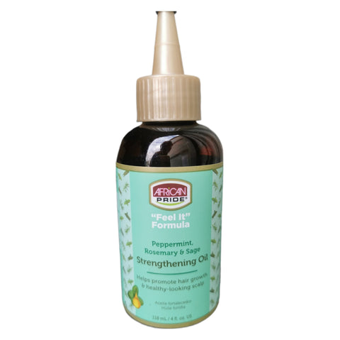 African Pride peppermint| rosemary| sage Strengthening oil 4oz - Hair Care Product - LOL Hair & Beauty