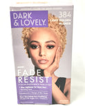 Dark & Lovely Permanent Hair Color Light Golden Blonde 384 - AU Stock