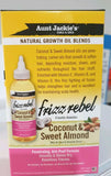 Aunt Jackie's Frizz Rebel Coconut & Sweet Almond Natural Growth Oil 4oz - Australia Stock - Hair Product -LOL Hair & Beauty