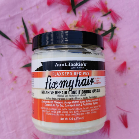 Aunt Jackie's Intensive Repair Conditioning Masque 15oz - Australia Stock - Hair Product -LOL Hair & Beauty