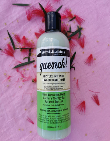 Aunt Jackie's Quench Moisture Intensive Leave-In Conditioner 12oz - Australia Stock - Hair Product -LOL Hair & Beauty
