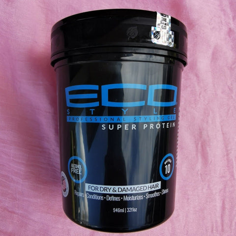 Eco Style Professional Styling Gel Super Protein 32oz - Australia Stock - Hair Product -LOL Hair & Beauty