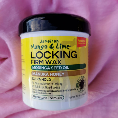 Jamaican Mango & Lime Locking Firm Wax 16oz - Australia Stock - Hair Product -LOL Hair & Beauty