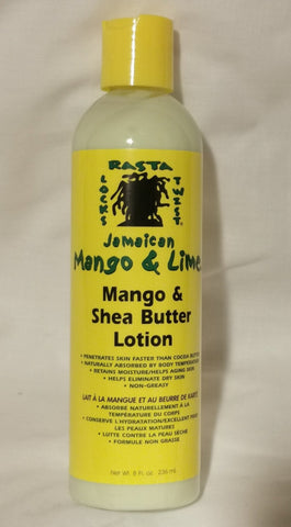 Jamaican Mango & Lime Mango & Shea Butter Body Lotion 8oz - AU Stock - Skin Care -LOL Hair & Beauty