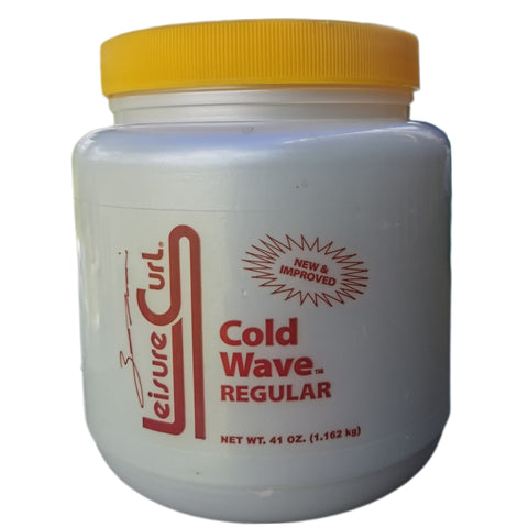 Leisure Curl Cold Wave Regular Strength Perm 41oz - Hair Styling Product -LOL Hair & Beauty