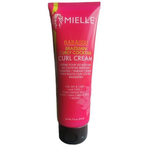 Mielle Brazilian Curly Cocktail Curl Cream 7.5oz - Hair Care Product -LOL Hair & Beauty