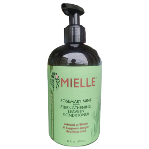 Mielle Rosemary Mint Strengthening Leave-in Conditioner 12oz - Hair Care Product -LOL Hair & Beauty