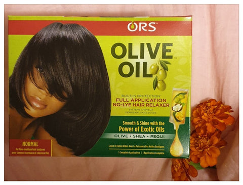 ORS Olive Oil No-Lye Normal Strength Relaxer Kit - Australia stock - Hair Product -LOL Hair & Beauty