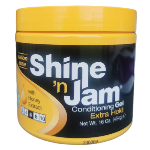 Shine n Jam Conditioning Gel Extra Hold 16oz - Hair Care Product -LOL Hair & Beauty