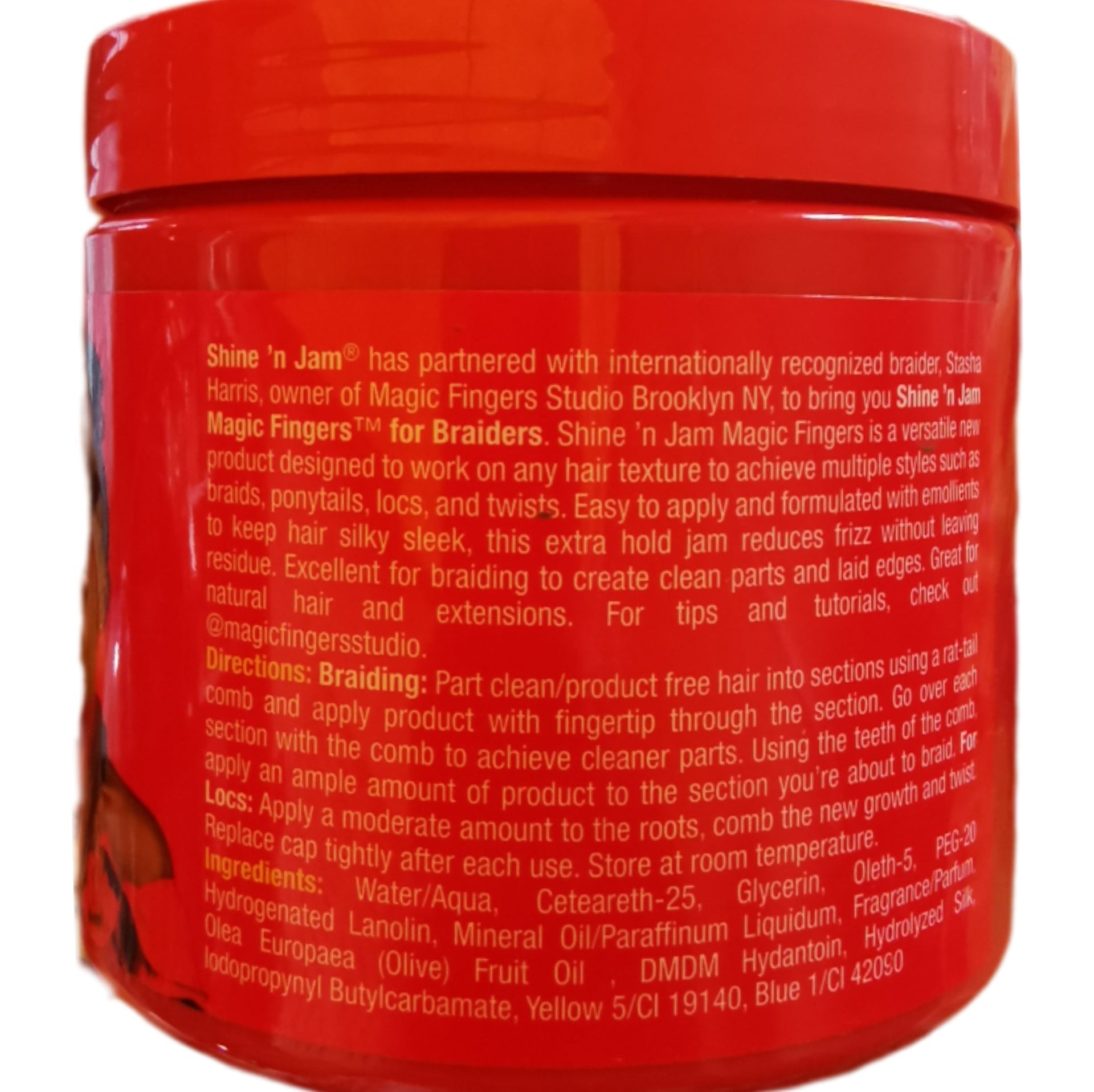 Shine n Jam Magic Fingers Braiding Gel, 16 Oz