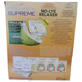 Ultra Sheen Supreme 2application No Lye Relaxer Kit -Regular Strength - Hair Permanents & Straighteners -LOL Hair & Beauty